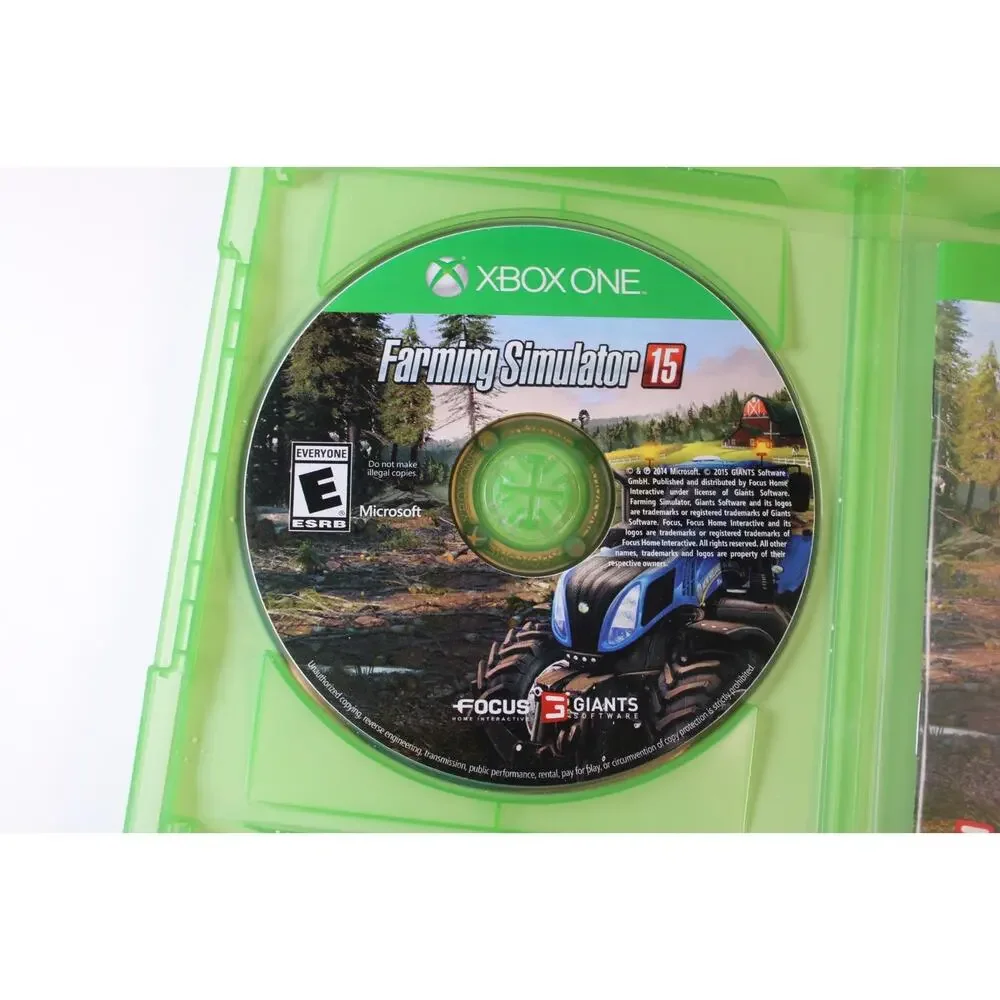 Farming Simulator 15 (Microsoft Xbox One, 2015) Authentic, Complete, Tested